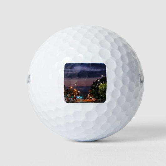 Tokio-uitzicht Golfballen (Voorkant)