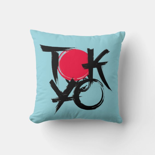 Tokio Vibes Kussen (Voorkant)