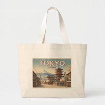 Tokio Vintage Reis Tote Tas