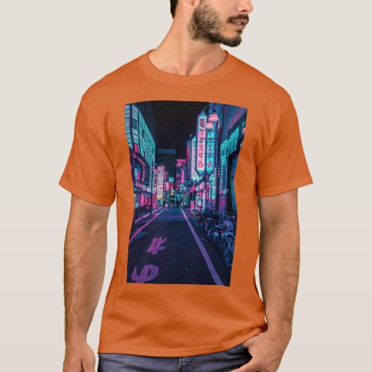Tokyo A Neon Wonderland Active T-shirt (Voorkant)