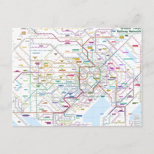 Tokyo Briefkaart (Voorkant)