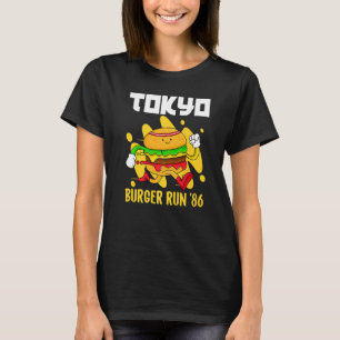 Tokyo Burger Run sinds '86 Vakmanschap Japans T-shirt