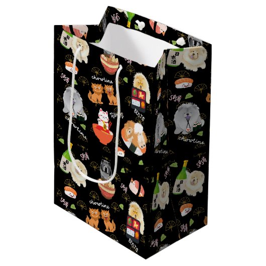 TOKYO CHOWTIME Chow Medium Cadeauzakje (Voorkant Gekanteld)