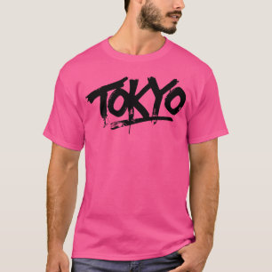 Tokyo City Graffiti Street Art Handstyle Japan Hip T-shirt