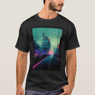 Tokyo Cyberpunks Retro lo fi indie Japan vibe aest T-shirt