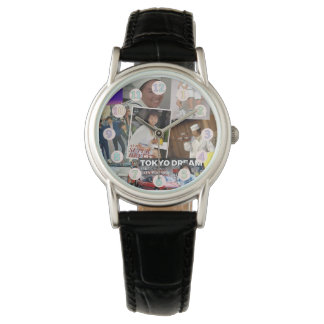 Tokyo Droomcollage Horloge – Retro 80s Japan Esthe