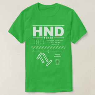 Tokyo Haneda International Airport HND T-shirt
