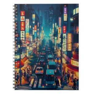 Tokyo in Beweging Notitieboek