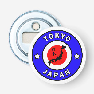 Tokyo Japan Button Flesopener