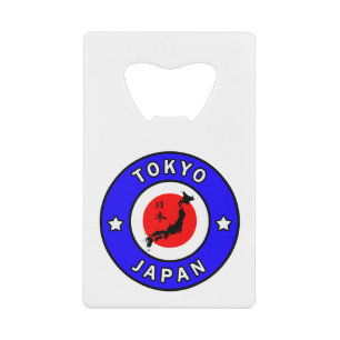 Tokyo Japan Kredietkaart Flessenopener