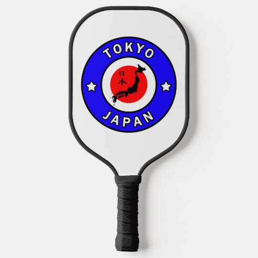 Tokyo Japan Pickleball Paddle (Achterkant)
