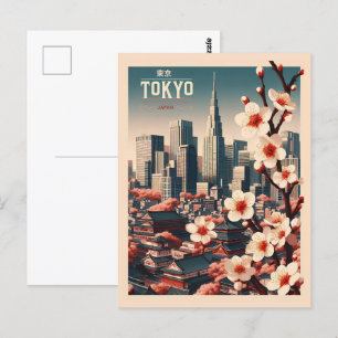 Tokyo Japan reizen  geschenken Briefkaart