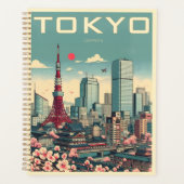Tokyo Japan reizen  geschenken Planner (Voorkant)