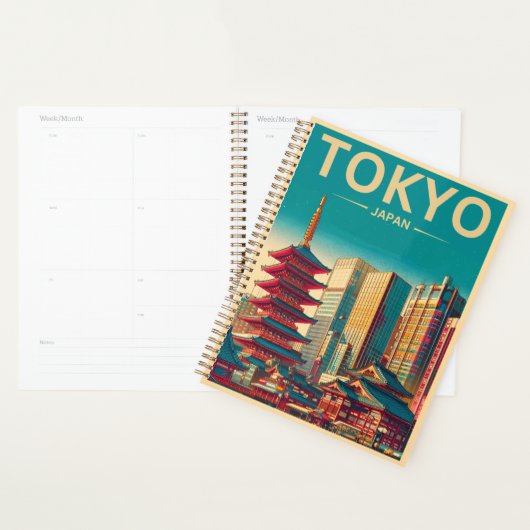 Tokyo Japan reizen  geschenken Planner (Display)