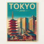 Tokyo Japan reizen  geschenken Planner (Achterkant)