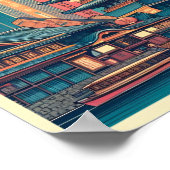 Tokyo Japan reizen geschenken Poster (Hoek)