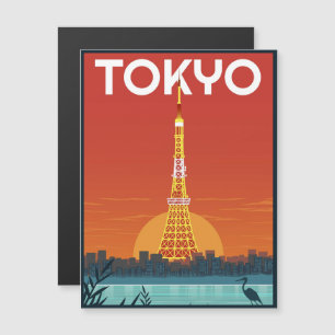 Tokyo Japan reizen magnitic card geschenken