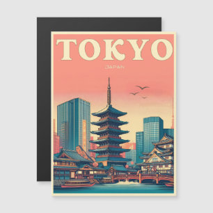 Tokyo Japan reizen magnitic card geschenken