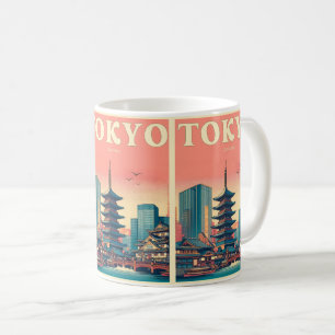 Tokyo Japan reizen  magnitic card geschenken Koffiemok
