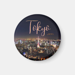 Tokyo Japan Schilderachtige Magneet Souvenir Aande