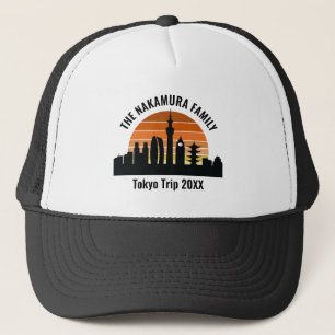 Tokyo Japan Sunset Custom Vacation Trucker Pet
