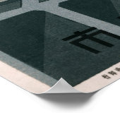 Tokyo Japan vintage-poster Poster (Hoek)