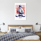 Tokyo Karate Canvas Afdruk (Insitu (Slaapkamer))