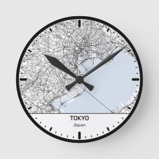 Tokyo Klok Stad Lijn Kunst