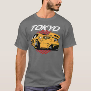 Tokyo Race Car Japan Straatracen Premium retro f T-shirt