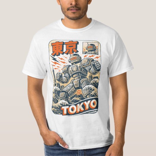 Tokyo Robot T-shirt (Voorkant)
