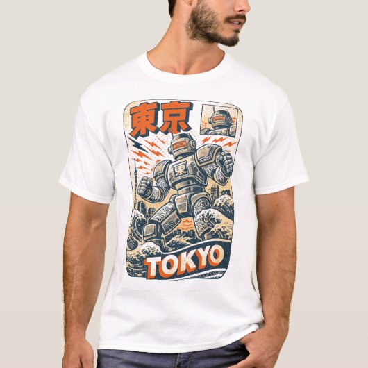 Tokyo Robot T-shirt (Voorkant)