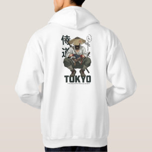 Tokyo Ronin Samurai Japanse Krijger Vintage Stree Hoodie