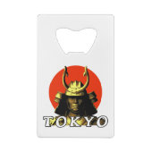 Tokyo Samurai Japan Bottle Open Kredietkaart Flessenopener (Achterkant)