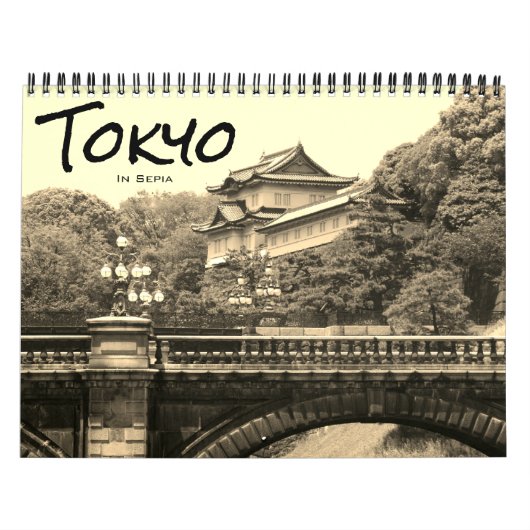 tokyo sepia 2025 kalender (Hoes)
