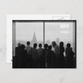 Tokyo Skyline, Japan 2007. Briefkaart (Voorkant / Achterkant)