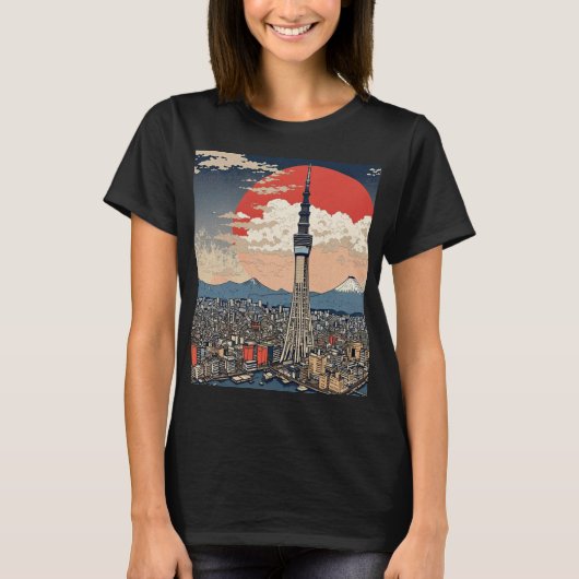 Tokyo Skytree T-shirt (Voorkant)