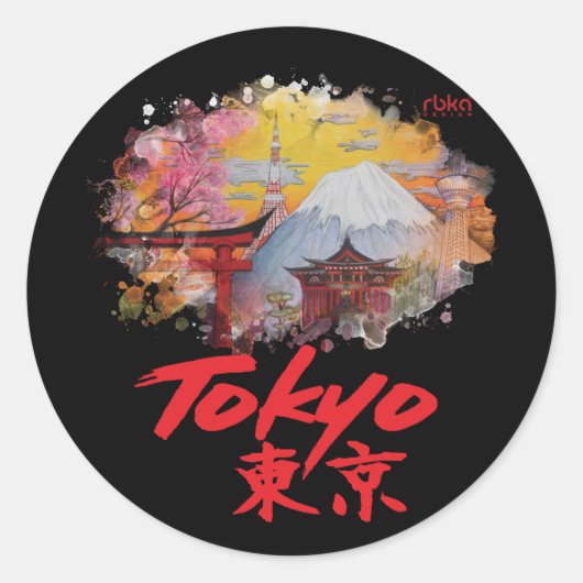Tokyo Sticker (Voorkant)