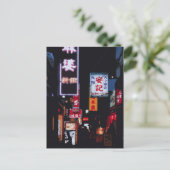 Tokyo Street Lights Briefkaart (Staand voorkant)