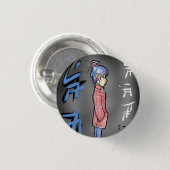 Tokyo Street Pin Ronde Button 3,2 Cm (Voorkant /achterkant)