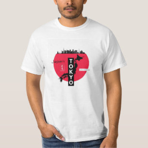 Tokyo Street Vibes - T-shirt in Japanse stijl en H