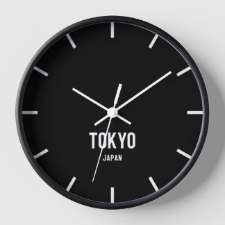 Tokyo Time Zone Newsroom Muur Klok