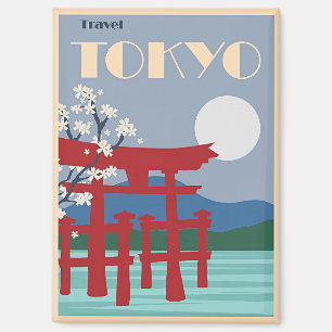 Tokyo Travel Poster Magneet
