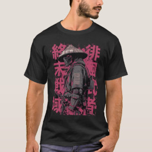 Tokyo Yami – Apocalyps Ronin met Japanse typografi T-shirt
