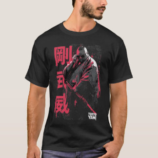 Tokyo Yami – Iron Valor Samurai met Japanse typfou T-shirt