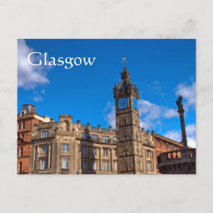 Tolbooth Steeple, Glasgow Cross, Glasgow Briefkaar Briefkaart