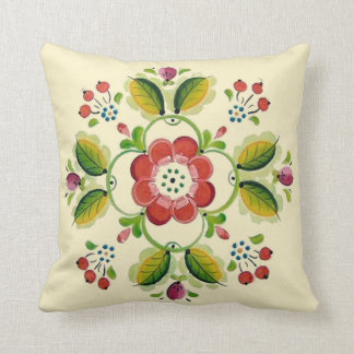Tole Rosette Pillow Kussen