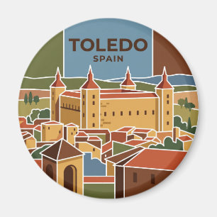 Toledo Alcázar Spanje Magneet