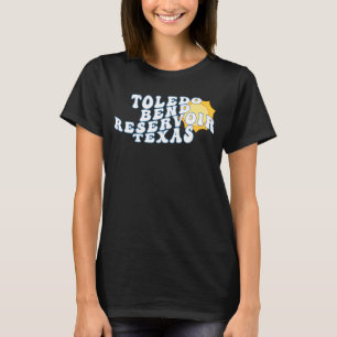 Toledo Bend Reservoir Texas TX Zonsopgang Vakantie T-shirt