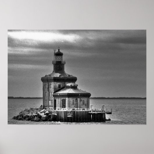 Toledo Harbour Light Poster (Voorkant)
