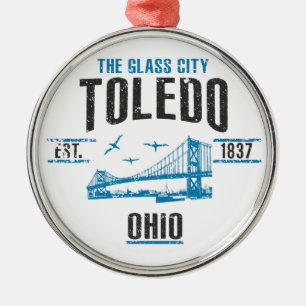 Toledo Metalen Ornament